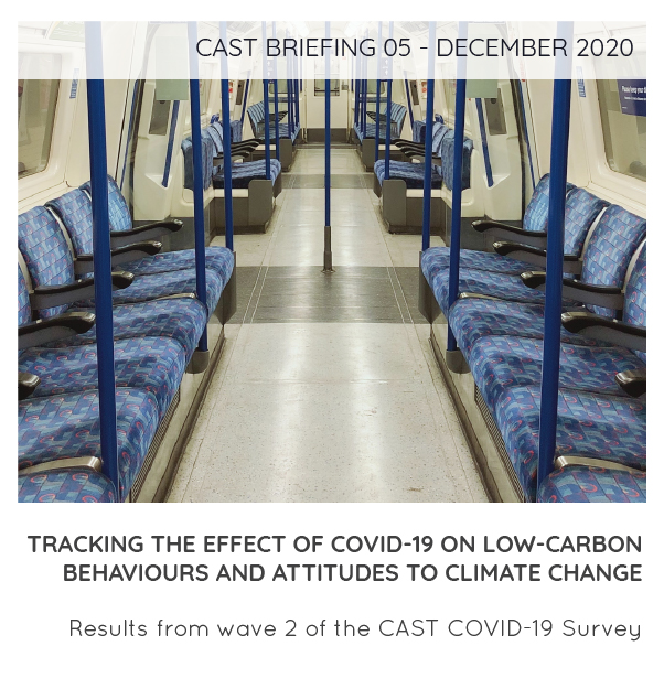 CAST Briefing 05: Tracking the effect of Covid-19 on low-carbon behaviours and attitudes to climate change