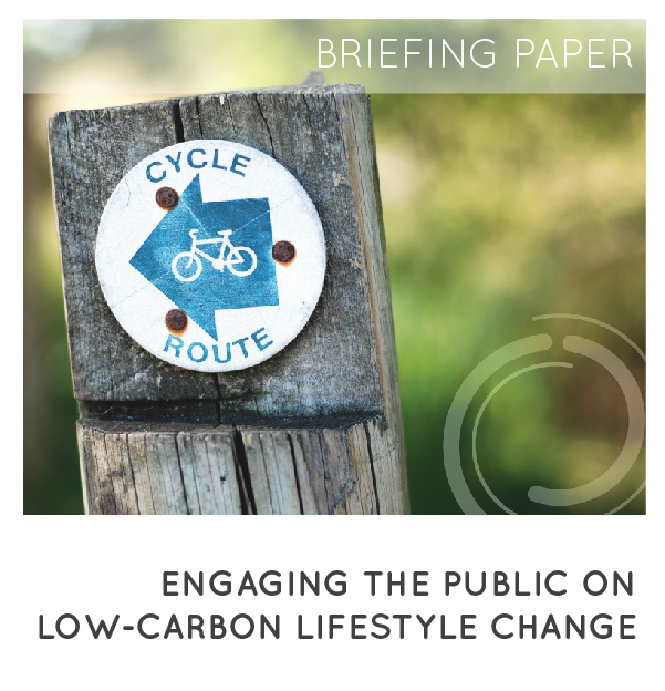 CAST Briefing 01: Engaging the public with low carbon lifestyle change