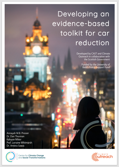 Developing an evidence-based toolkit for car reduction